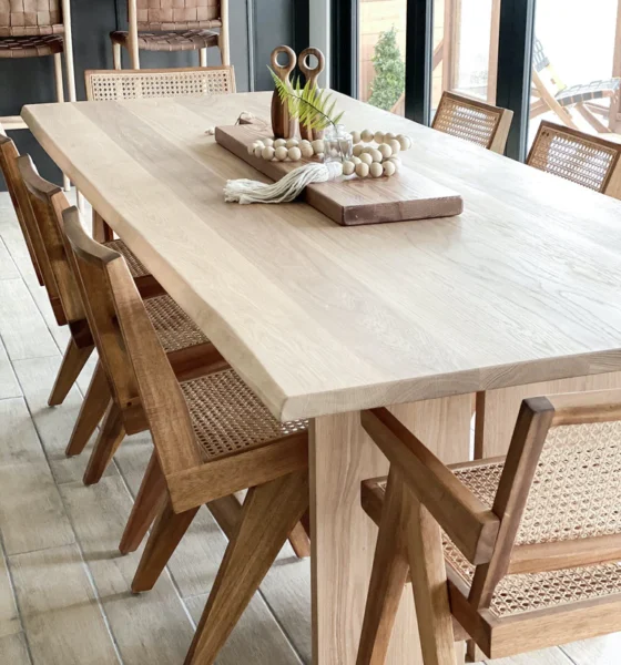 White Oak Dining Table