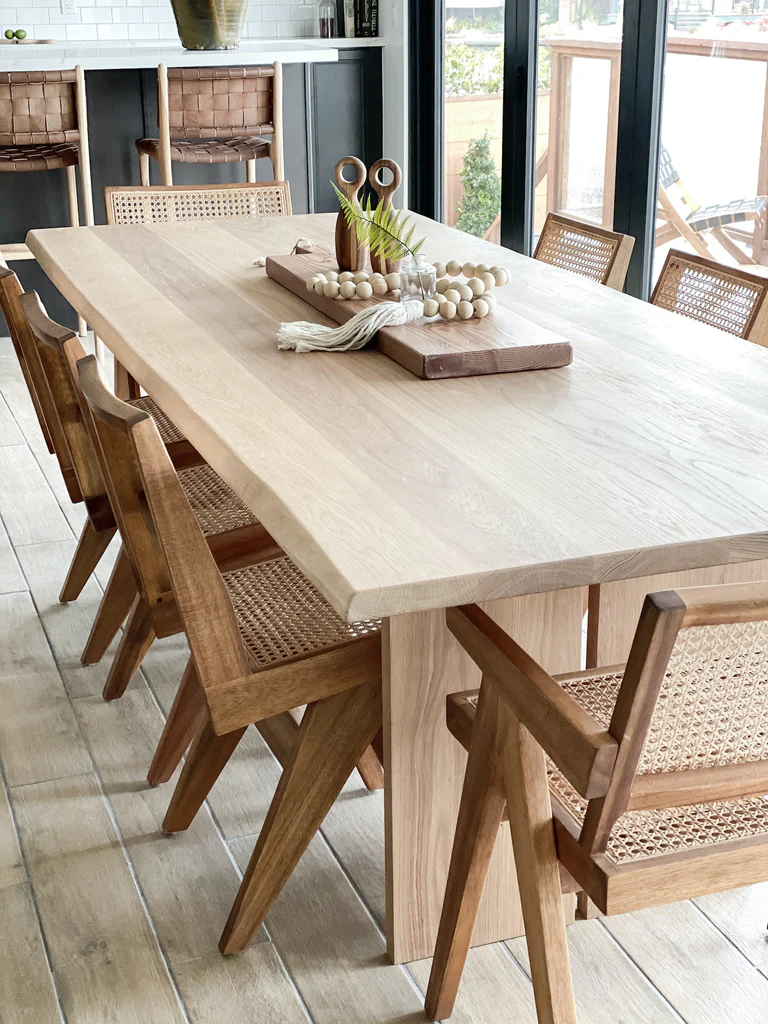 White Oak Dining Table