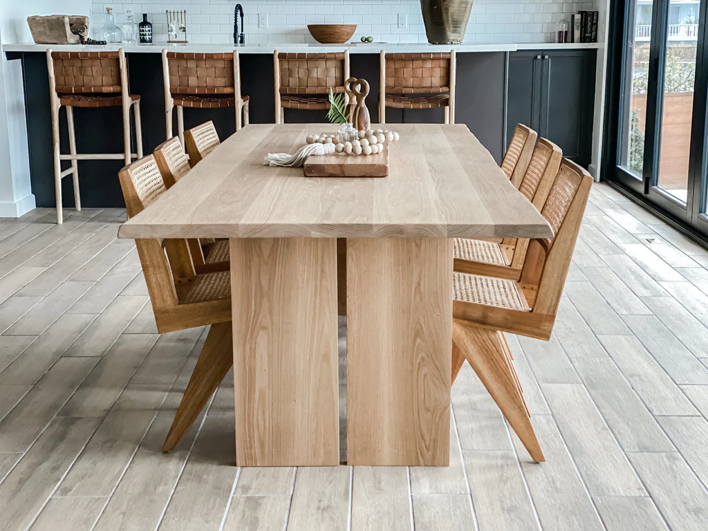 White Oak Dining Table