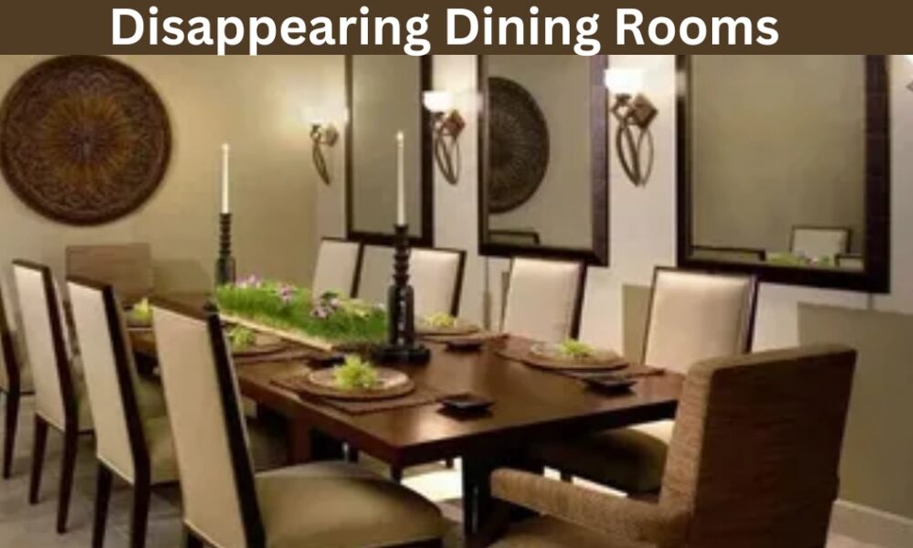 disappearing dining room design