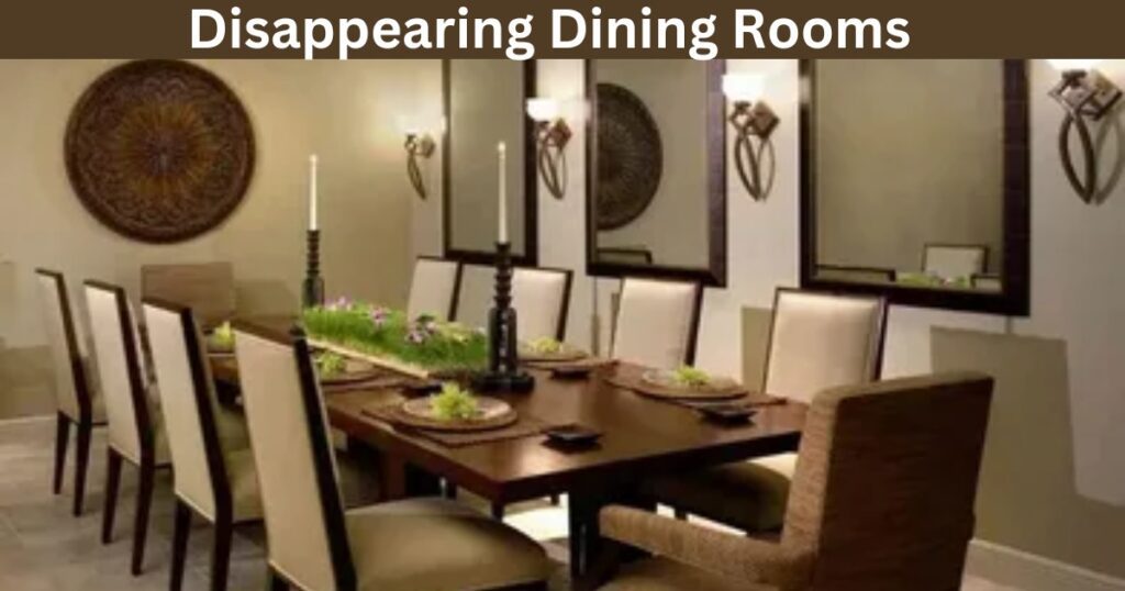 disappearing dining room design